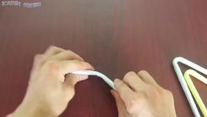 طریقه ساخت پلخمو با کاغذ