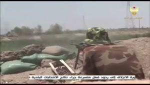 فیلم/ پیشروی نیروهای عراقی در فلوجه در محورهای مختلف