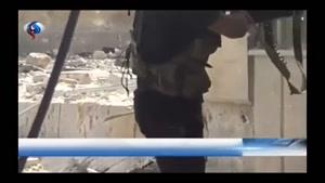 فیلم/تداوم نقض آتش‌بس در حومه دمشق توسط گروه‌های مسلح