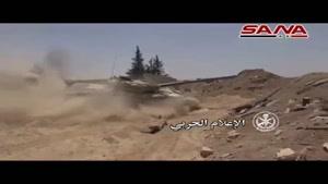 فیلم/عملیات ارتش سوریه در حومه دمشق