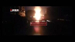  انفجار لوله گاز در شهران