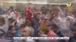 فیلم/ تظاهرات مردم بحرین در حمایت از آیت الله «عیسی قاسم»