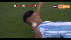 آرژانتین 2-1 شیلی