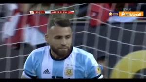 آرژانتین 0-0 شیلی (پنالتی 2-4)
