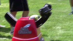 تکنولوژی جدید پرتاب توپ با BALL CANNON