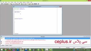 دانلود فیلم آموزشی زبان سی و سی پلاس پلاس و دانلود پروژه ceplus.ir , pfrproject.ir