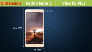 مقایسه کلی گوشی Xiaomi redmi note 3 vs Lenovo K5 Plus