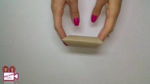 جعبه کادویی با رول دستمال کاغذی
