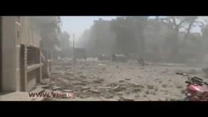 اولین فیلم از انفجار تروریستی در قامشلی