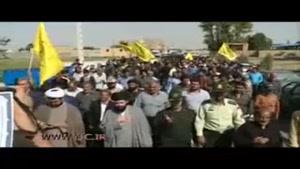 تشییع پیکر شهید مدافع حرم در ورامین