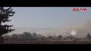 فیلم/تسلط ارتش سوریه بر مناطق جدید در غوطه شرقی دمشق