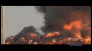کنترل مهار آتش با حضور وزیر نفت در بندر ماهشهر
