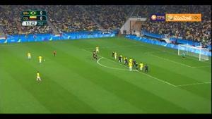 برزیل 2-0 کلمبیا