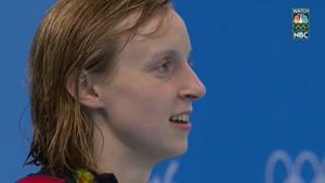 کسب مدال طلای شنای 400 متر آزاد زنان ، المپیک ریو 2016