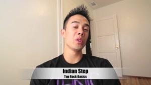 آموزش حرکت Indian Step