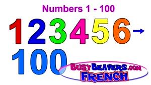 اعداد 1 تا 20 به زبان فرانسه برای کودکان
