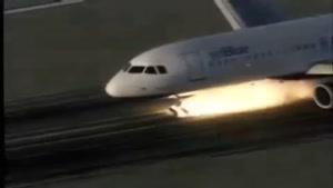 اتفاقات ناگوار برای هواپیما ها