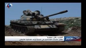 فیلم/پیشروی ارتش سوریه در حومه استان «لاذقیه»