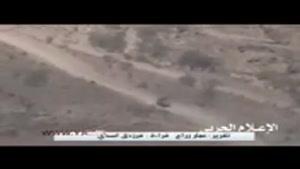 لحظه‌ی فرار نظامیان سعودی در استان عسیر