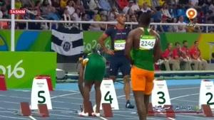 پایان کار تفتیان در المپیک/ دونده 100 متر ایران به فینال نرسید
