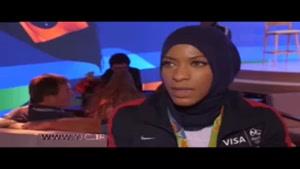 ورزشکار محجبه آمريکايی از حجابش در مسابقات المپيک ريو می گوید