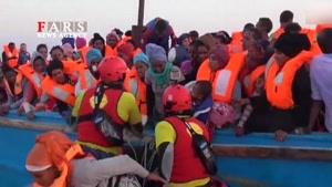  نجات 3000 مهاجر در سواحل لیبی