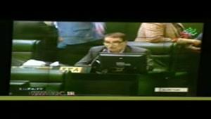 بحث و جدل لفظی کوهکن با علی مطهری در مجلس