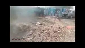 بمباران یک بیمارستان در یمن توسط جنگنده های سعودی 