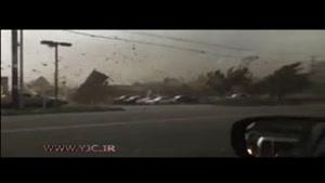 رانندگی در طوفان سهمگین