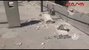 فیلم/حملات گروههای مسلح به کلیسایی در حلب