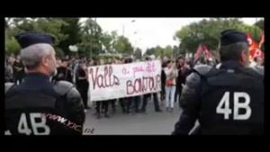 تظاهرات مردم فرانسه علیه نخست وزیر کشورشان
