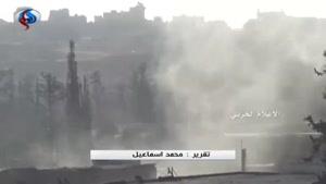 فیلم/درگیری‌های شدید ارتش سوریه با تکفیریها در حومه دمشق