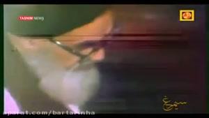 فیلم کمتر دیده شده از امام خمینی(ره) در پرواز 12 بهمن 57