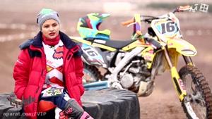 گفتگوی شنیدنی با اولین دختر موتور ریس سوار ایران