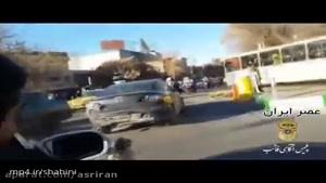 تعقیب و گریز سارق در تهران؛ اقتدار پلیس اگاهی !
