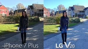 LG V20 Camera vs iPhone 7 Plus!