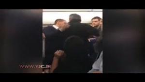 مشت‌زنی دو مسافر در هواپیما