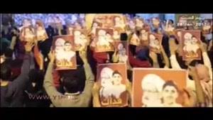 تجمع مردم بحرین در اعتراض به جنایات آل خلیفه