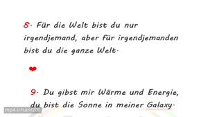 جملات عاشقانه به زبان آلمانی -2