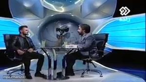 اختلاف نظر امین حیایی و مجری در برنامه زنده بر سر تعداد برنامه هایش