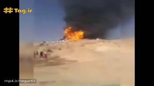 انفجار و آتش سوزی در دکل ۹۵ در میدان رگ سفید