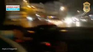 تعقیب و گریز پلیس تهران با پراید سرقتی در خلاف جهت خیابان