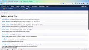 ساختن ماژول HTML در جوملا Joomla - جلسه 43