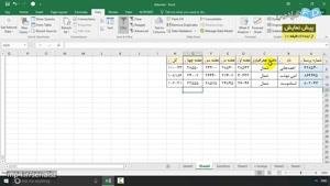 آموزش اکسل (Microsoft Office Excel 2016) درس 8: معرفی زبانه Data