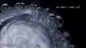 واکنش های شیمیایی که به حباب ختم میشوند از نگاه نزدیک