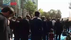 اقامه نماز ظهر عاشورا در زنجان