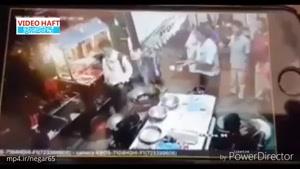 سوزاندن مشتری ناراضی با روغن داغ