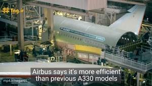 تایم لپس جالب از سر هم کردن قطعات هواپیمای “ایرباس ای ۳۳۰ نئو”