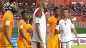 خوشحالی عجیب گزارشگر مراکشی بعد از صعود تیمش به جام جهانی