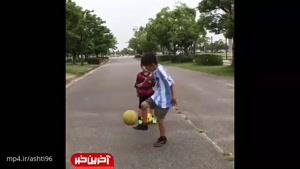 اعجوبه خردسال فوتبال